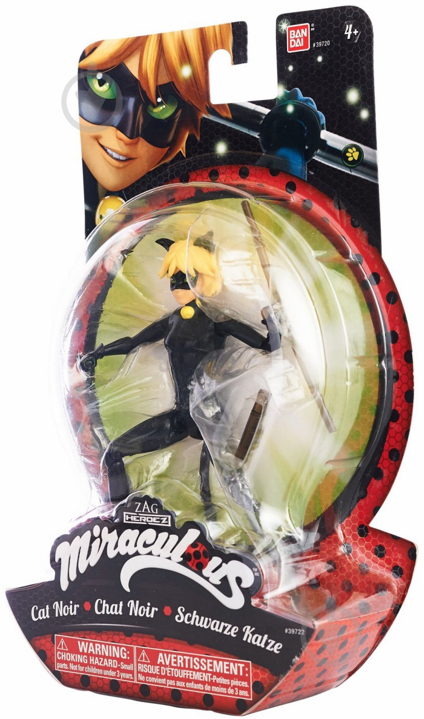 Кукла Miraculous Кот Нуар 39722 - фото 6