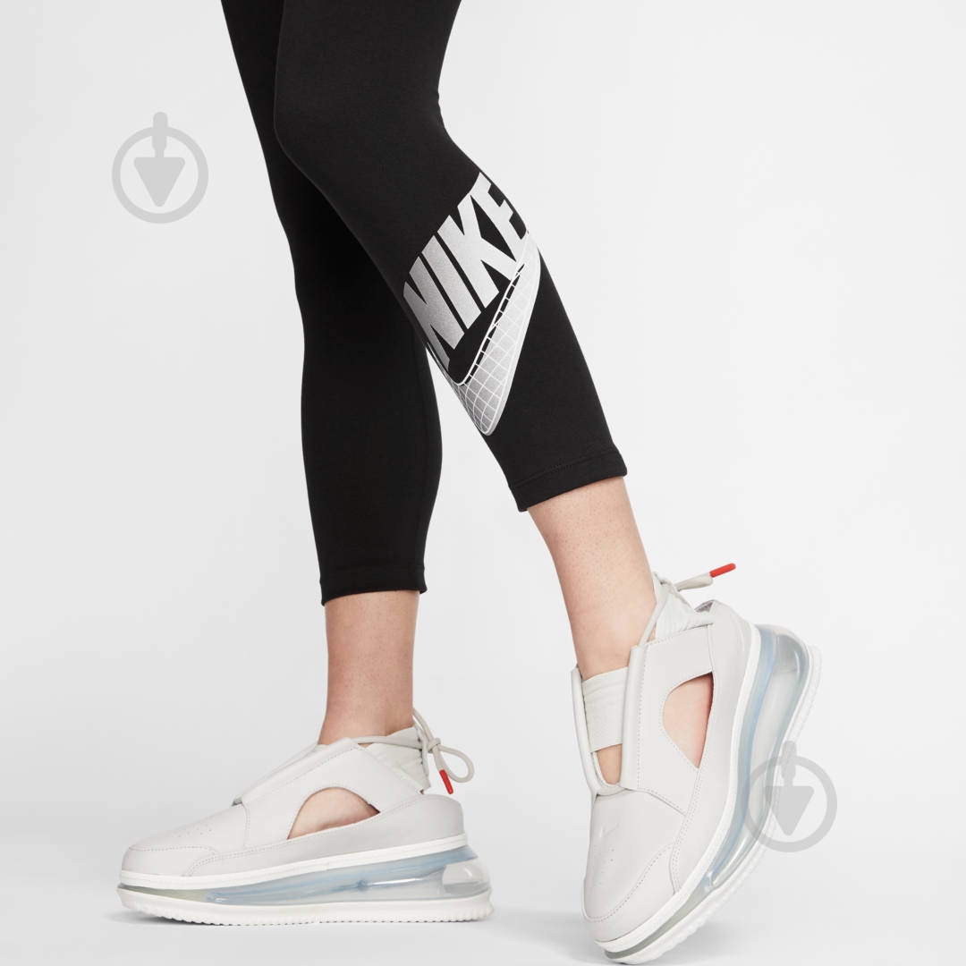 Лосины Nike W NSW LGGNG CLUB CROP FUTURA CK3967-010 р.M черный - фото 6