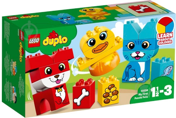 Конструктор LEGO DUPLO Мої перші улюбленці 10858 - фото 1 Конструктор LEGO DUPLO Мої перші улюбленці 10858 - фото 1