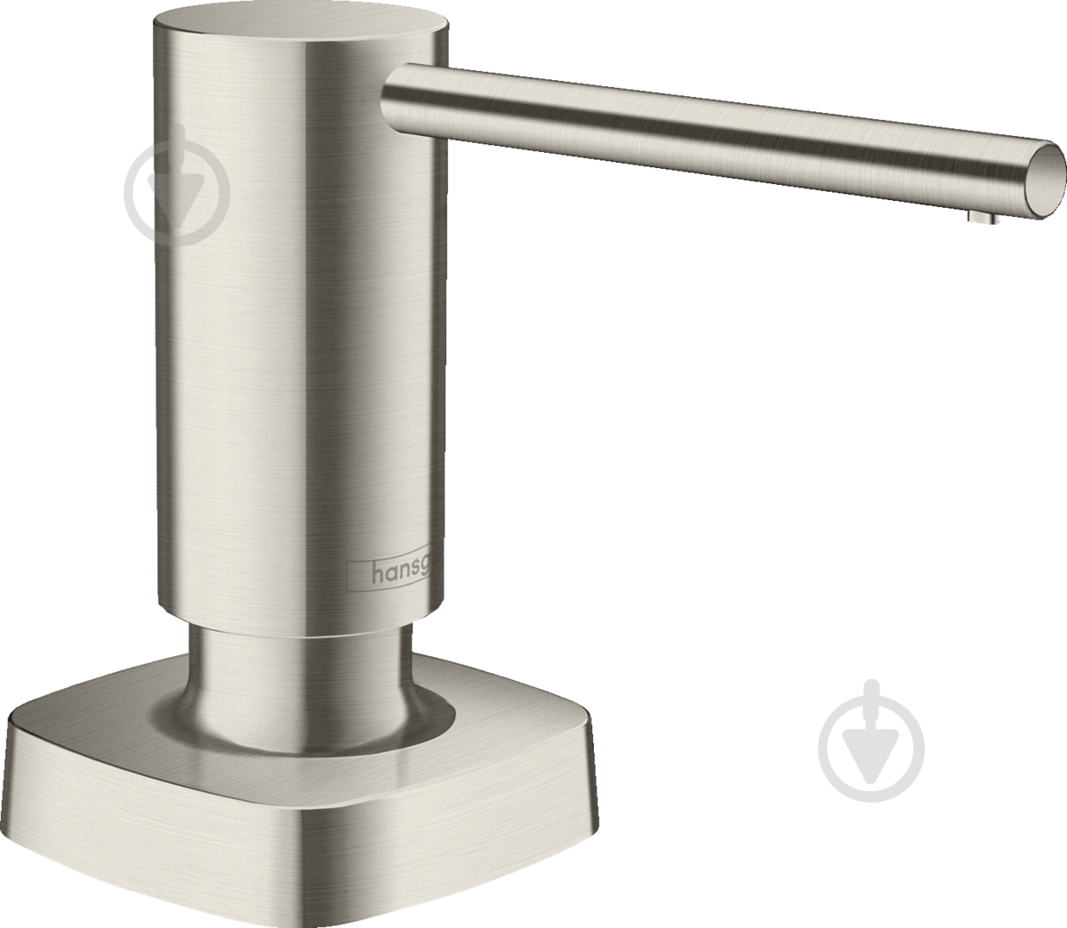 Дозатор Hansgrohe A71 500 мл стальной - фото 1