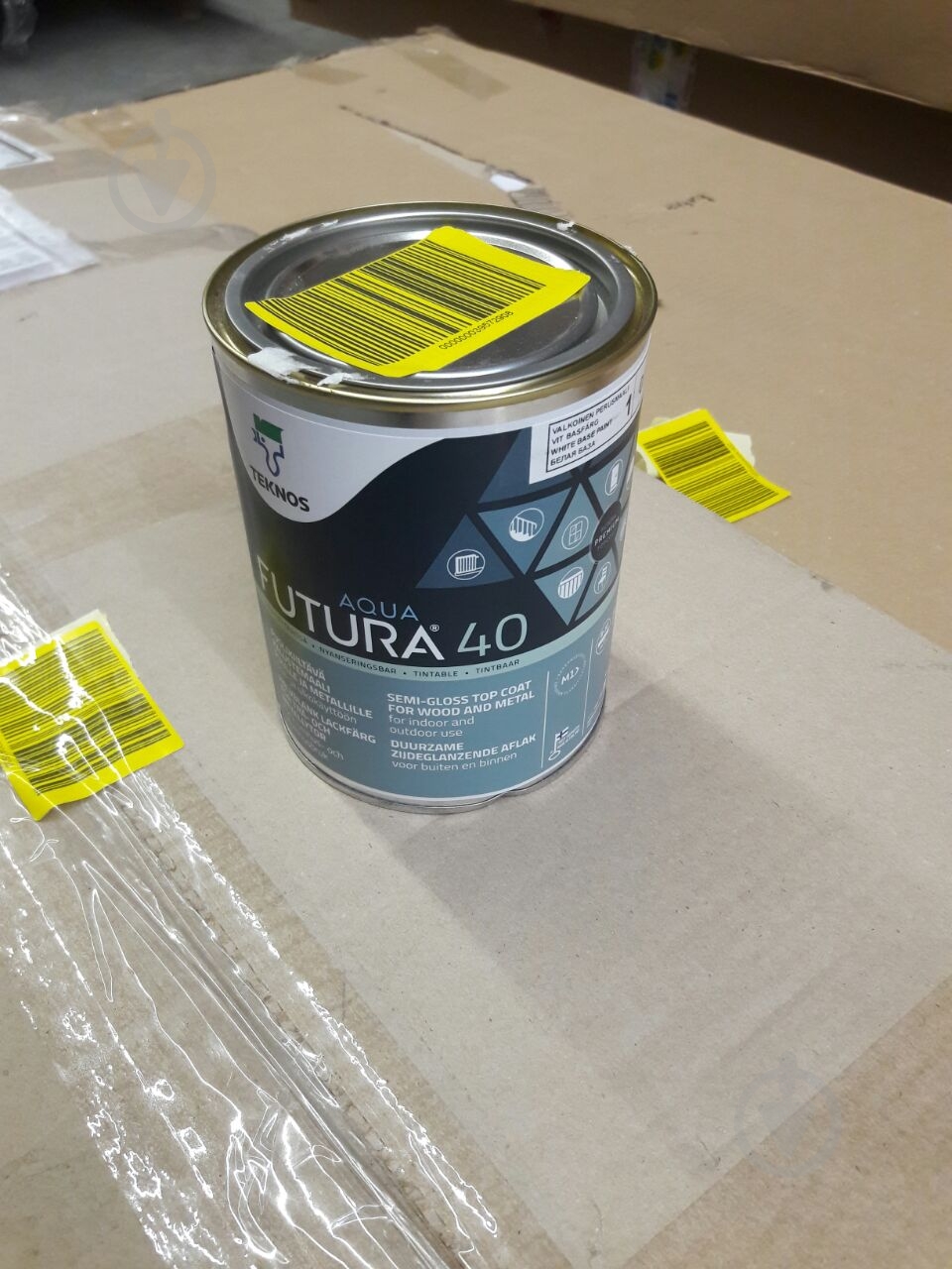 УЦЕНКА! Эмаль TEKNOS Futura AQUA 40 полуглянец 0,9л (УЦ №2884) - фото 5 УЦЕНКА! Эмаль TEKNOS Futura AQUA 40 полуглянец 0,9л (УЦ №2884) - фото 5