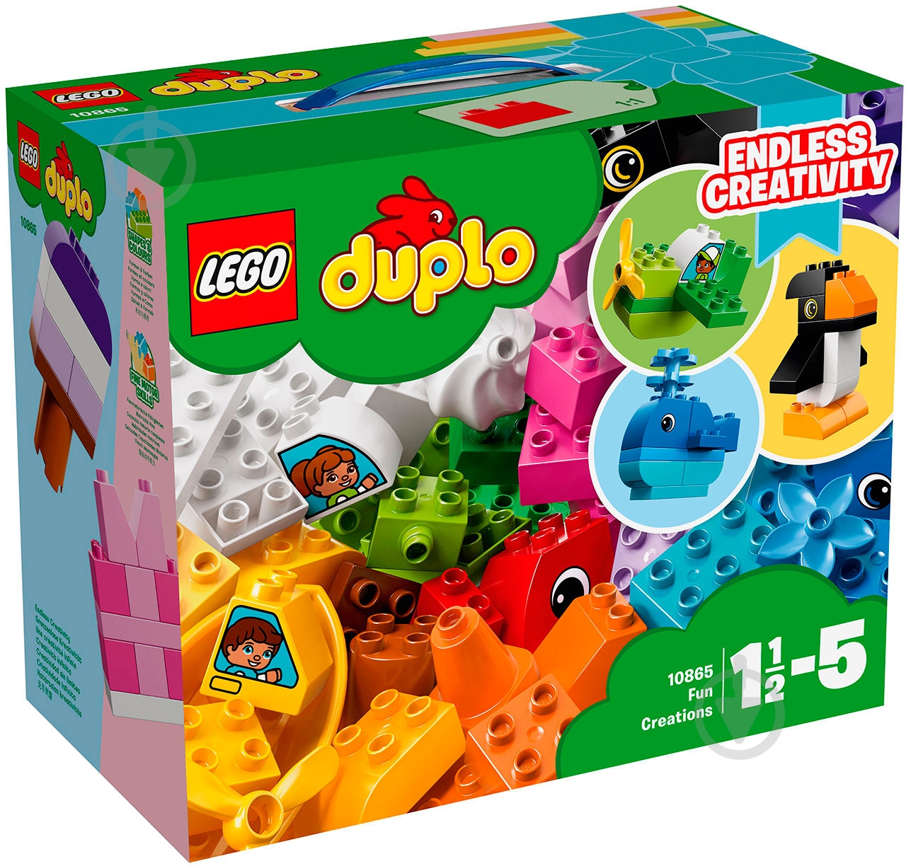 Конструктор LEGO DUPLO Радість творіння 10865 - фото 1 Конструктор LEGO DUPLO Радість творіння 10865 - фото 1