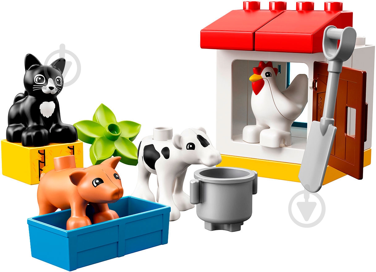 Конструктор LEGO DUPLO Животные на ферме 10870 - фото 2 Конструктор LEGO DUPLO Животные на ферме 10870 - фото 2