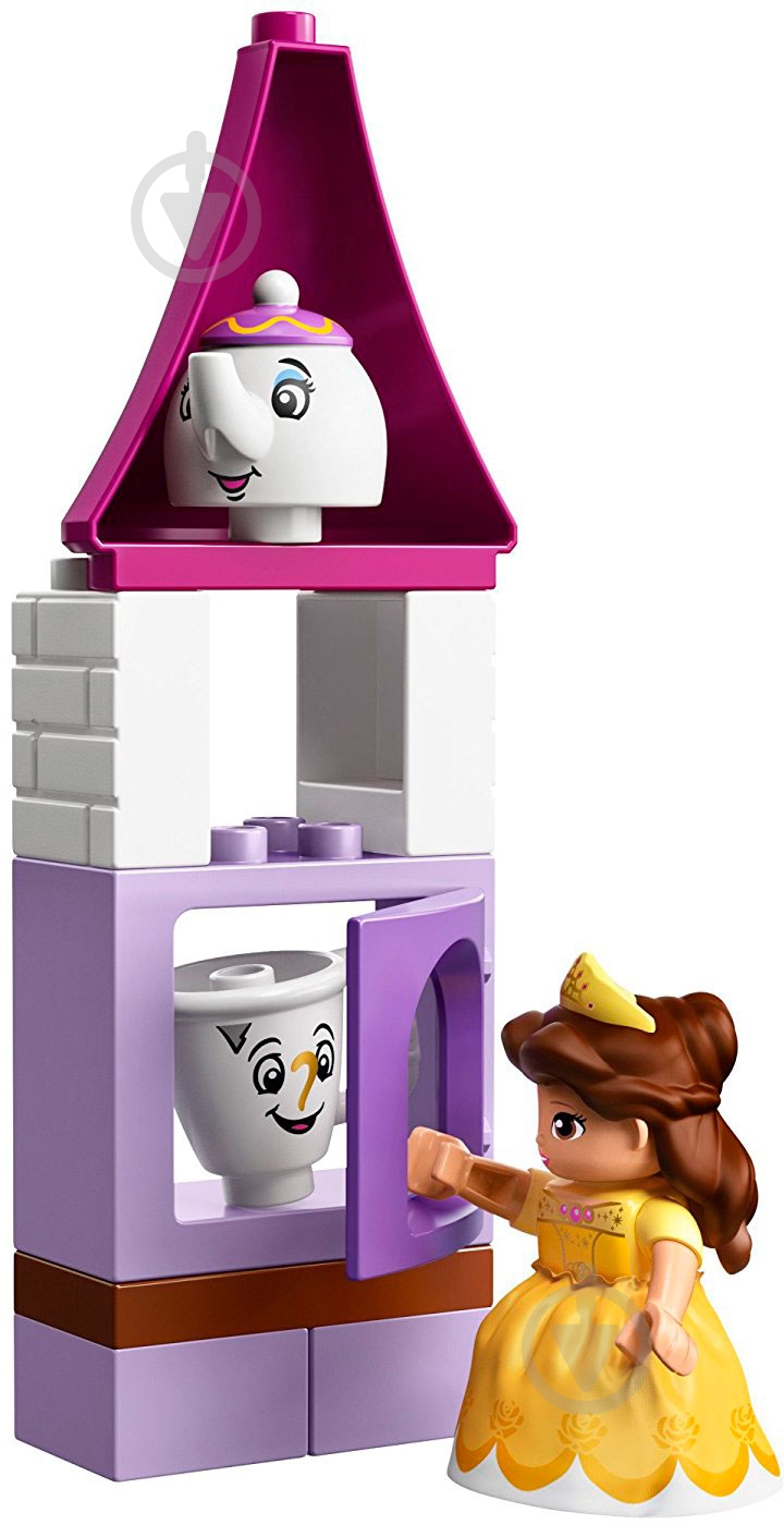 Конструктор LEGO DUPLO Чаепитие у Белль 10877 - фото 4 Конструктор LEGO DUPLO Чаепитие у Белль 10877 - фото 4