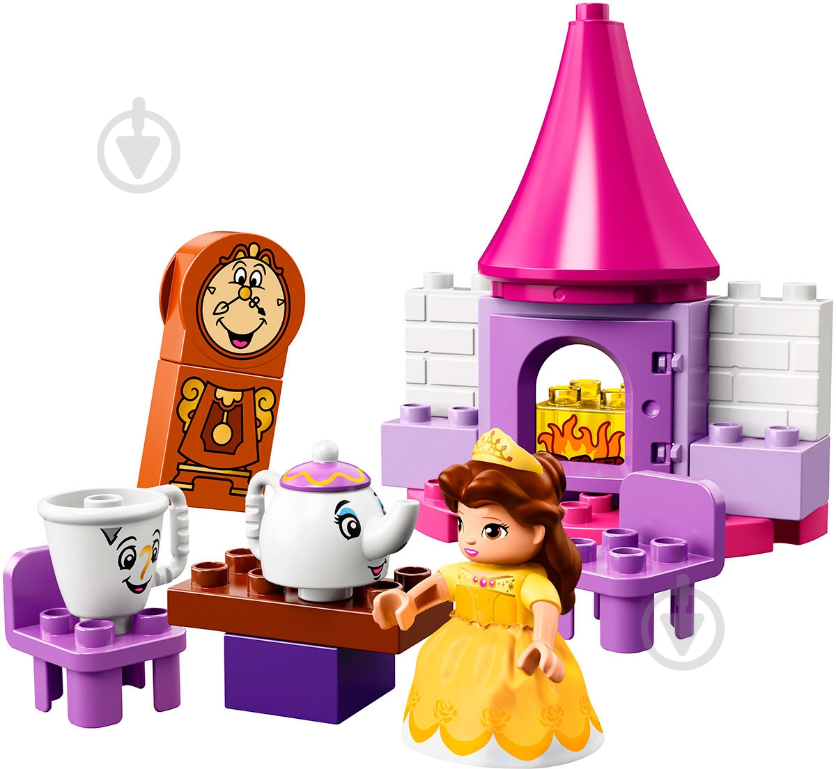 Конструктор LEGO DUPLO Чаепитие у Белль 10877 - фото 3 Конструктор LEGO DUPLO Чаепитие у Белль 10877 - фото 3