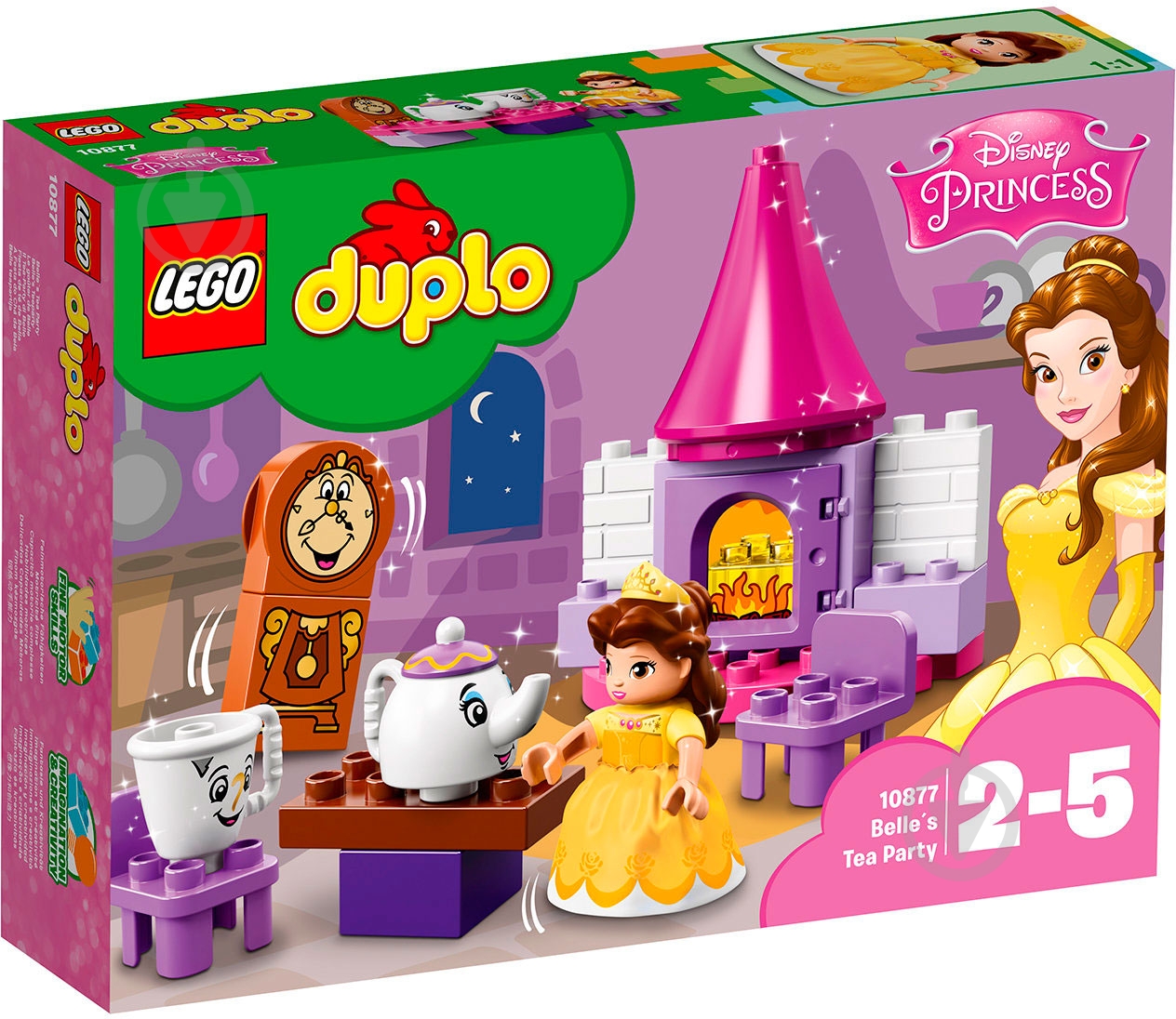 Конструктор LEGO DUPLO Чаепитие у Белль 10877 - фото 1 Конструктор LEGO DUPLO Чаепитие у Белль 10877 - фото 1