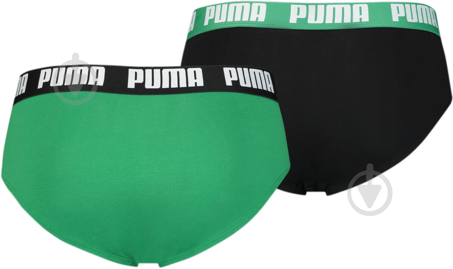 Трусы мужские Puma 88910018 L черный/зеленый - фото 2 Трусы мужские Puma 88910018 L черный/зеленый - фото 2