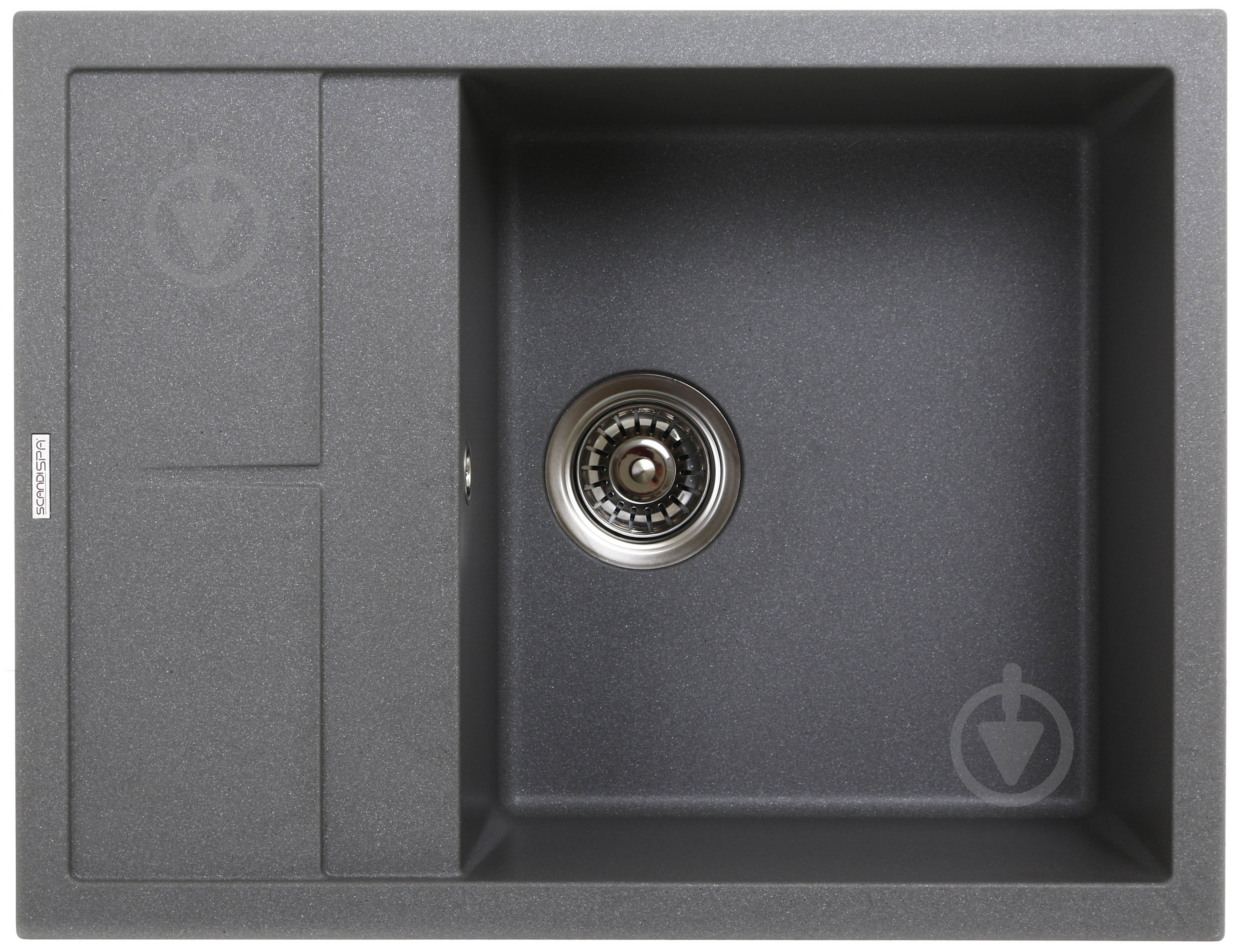 Мойка для кухни ScandiSPA 6550 LOTOS GREYMONSO матовый - фото 1
