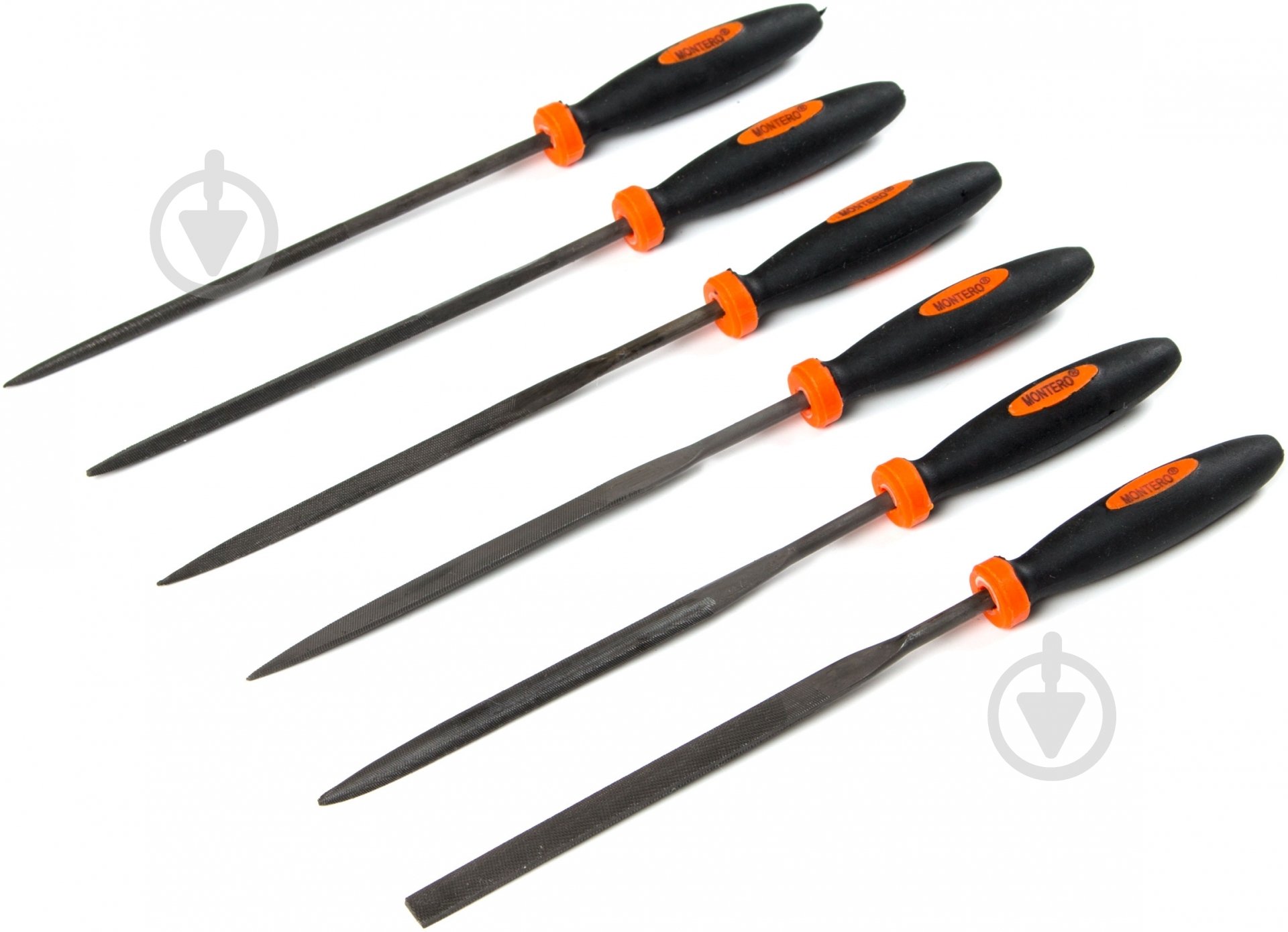 Набор надфилей Montero  6 шт. 30181 - фото 1