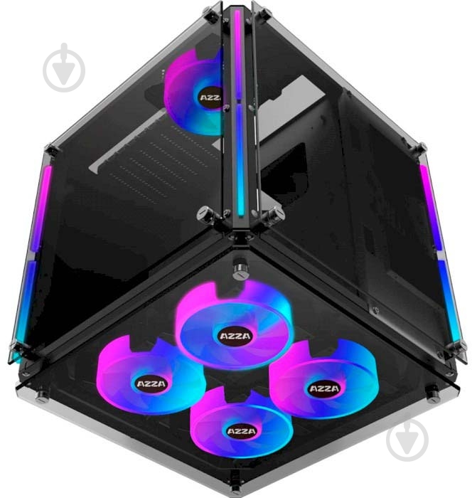 Корпус AZZA Cube 802 Black CSAZ-802 - фото 5 Корпус AZZA Cube 802 Black CSAZ-802 - фото 5