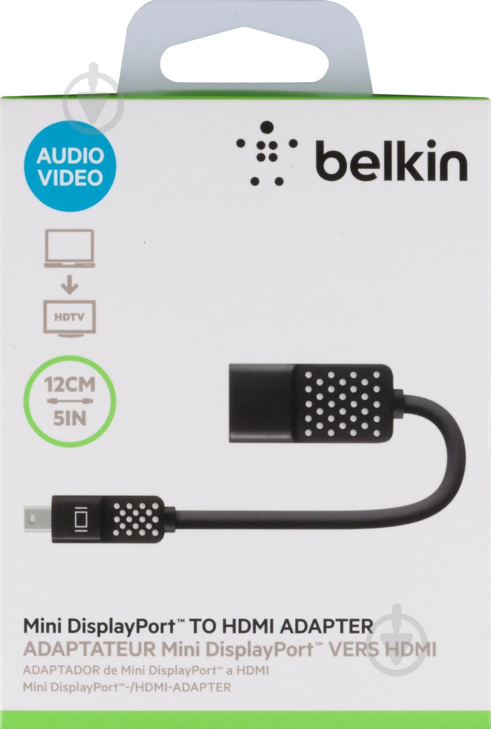 Адаптер Belkin HDMI – mini DisplayPort черный (F2CD079bt) - фото 3