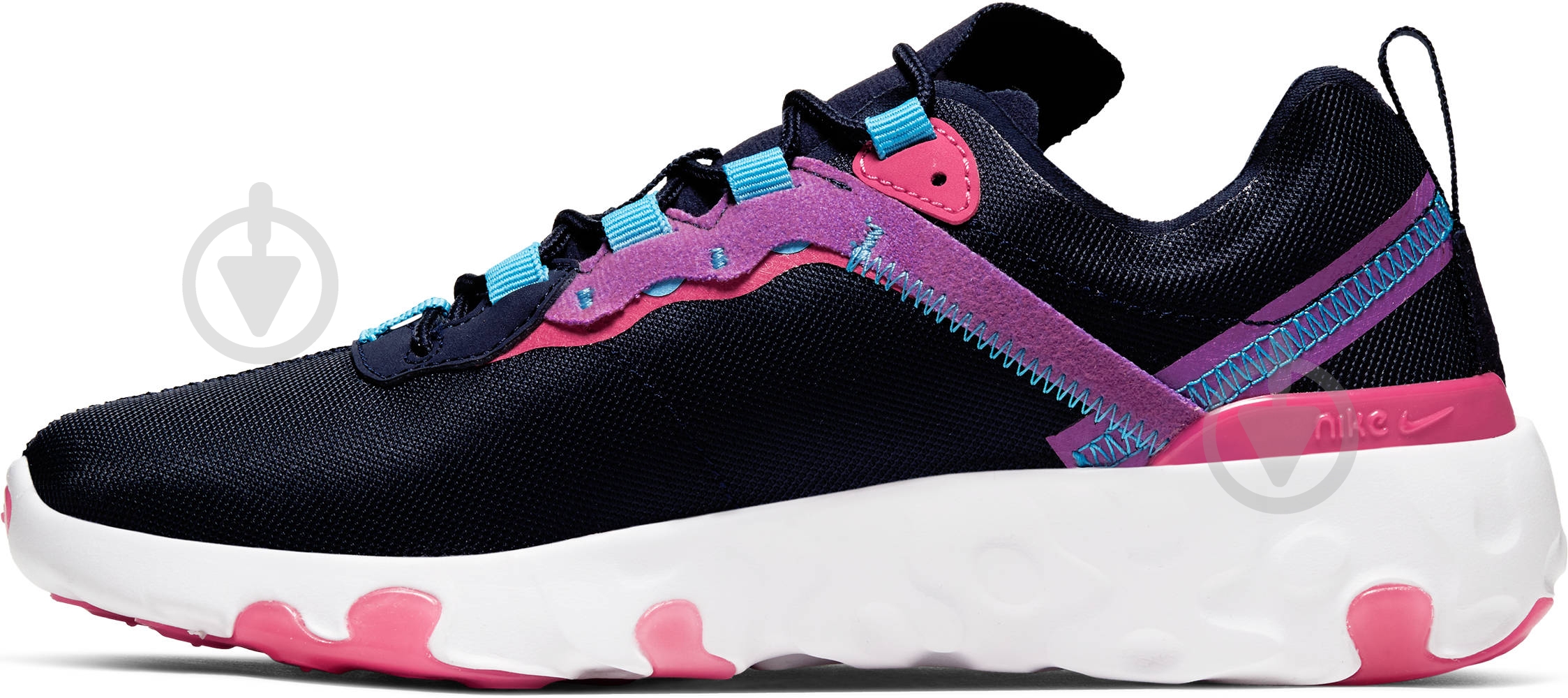 Кроссовки демисезонные Nike RENEELEMENT 55 (GS) CK4081-401 р.40 синие - фото 6
