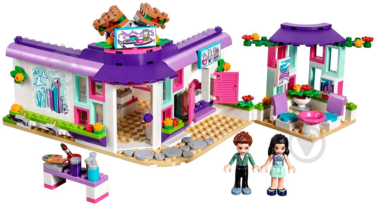 Конструктор LEGO Friends Арт-кафе Эммы 41336 - фото 2