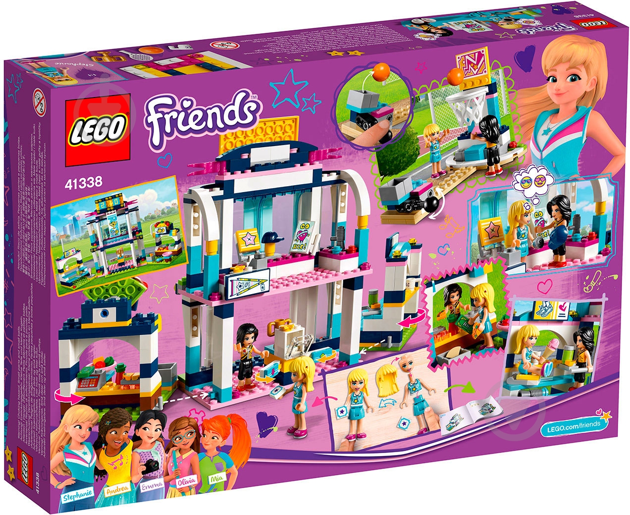 Конструктор LEGO Friends Стадион Стефани 41338 - фото 5 Конструктор LEGO Friends Стадион Стефани 41338 - фото 5
