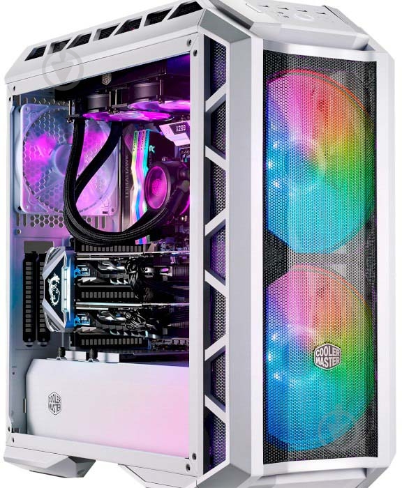 Корпус Cooler Master ATX W/O PSU H500P-WGNN-S01 - фото 3