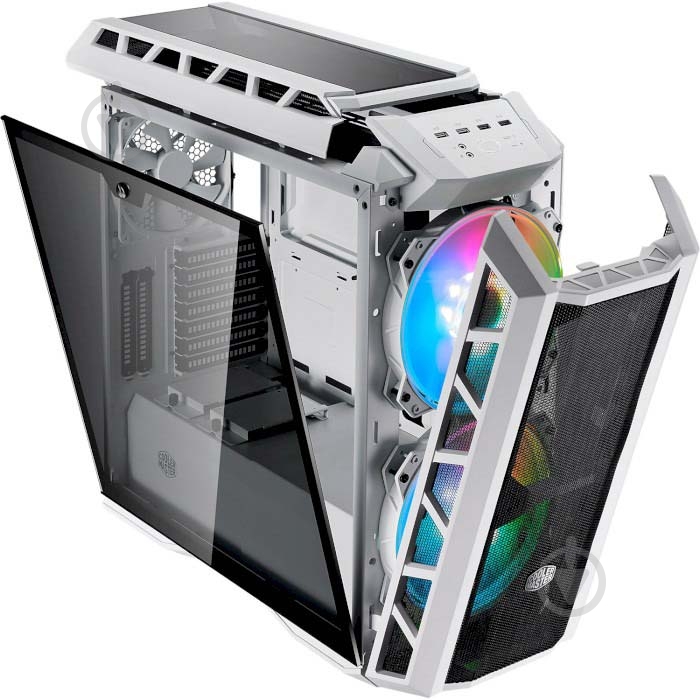 Корпус Cooler Master ATX W/O PSU H500P-WGNN-S01 - фото 7