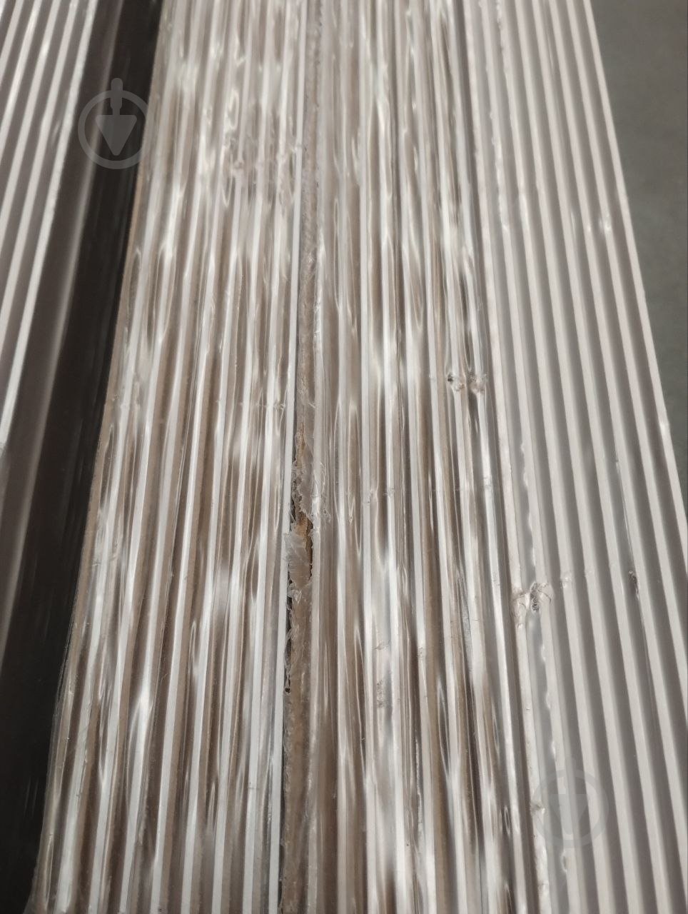 УЦЕНКА! Вагонка ДВП (МДФ) ОМиС Стандарт 2600x148x5 мм дуб сахара (УЦ №2884) - фото 8