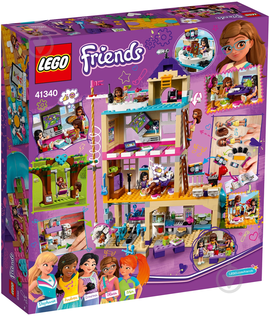 Конструктор LEGO Friends Дом дружбы 41340 - фото 5