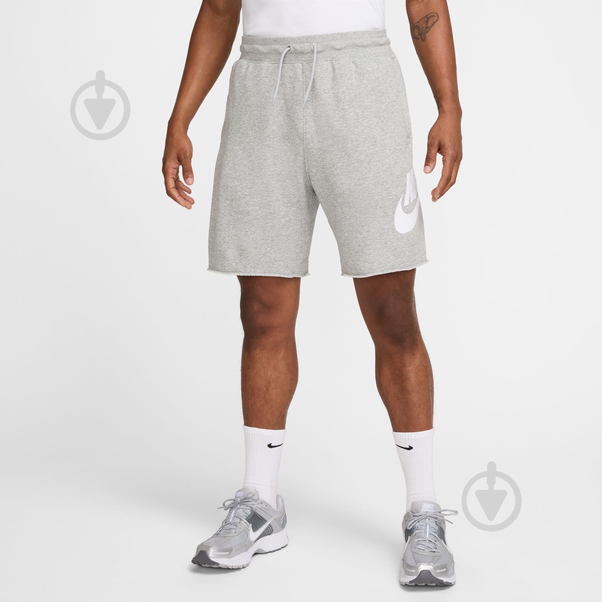 Шорты Nike M NK CLUB ALUMNI FT SHORT FQ4950-063 р. L серый - фото 1 Шорты Nike M NK CLUB ALUMNI FT SHORT FQ4950-063 р. L серый - фото 1