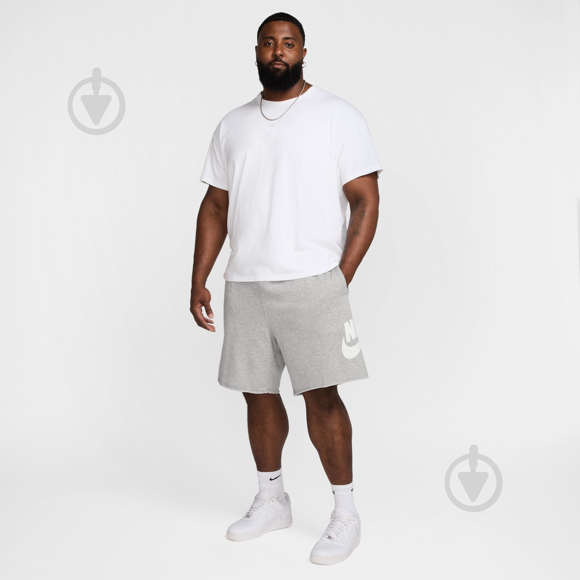Шорты Nike M NK CLUB ALUMNI FT SHORT FQ4950-063 р. L серый - фото 13 Шорты Nike M NK CLUB ALUMNI FT SHORT FQ4950-063 р. L серый - фото 13