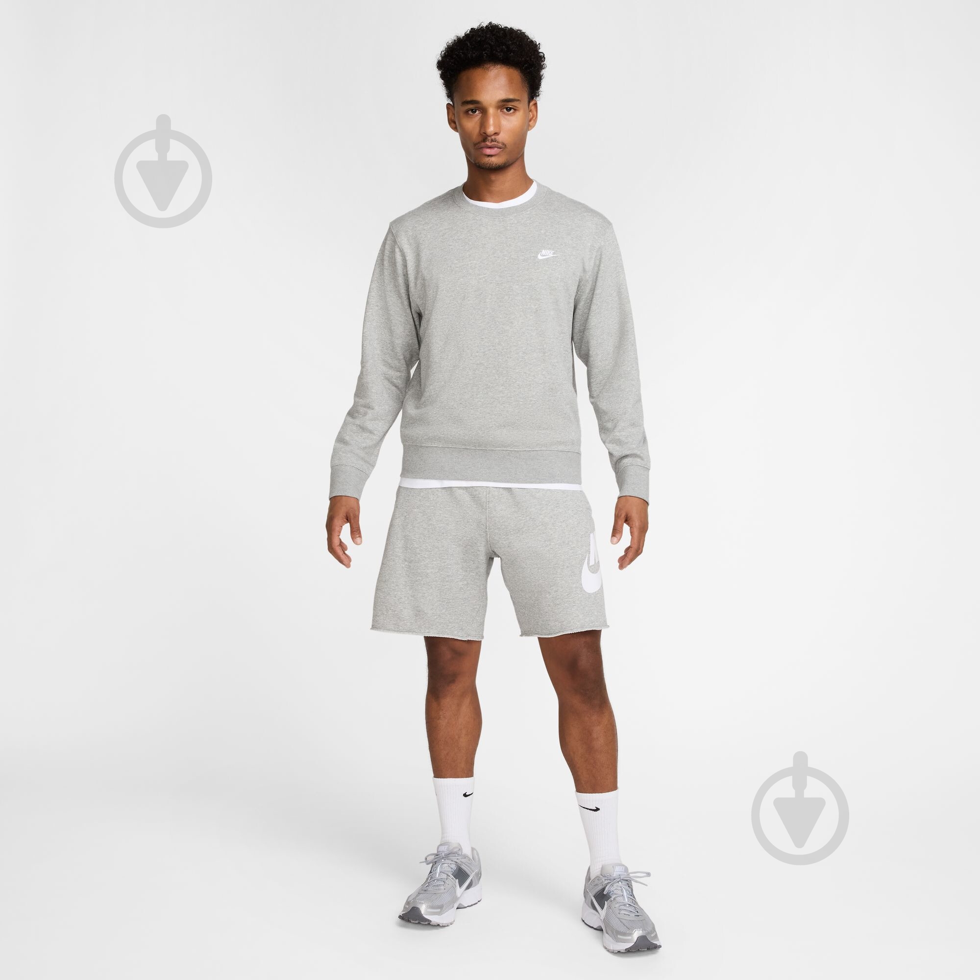 Шорты Nike M NK CLUB ALUMNI FT SHORT FQ4950-063 р. L серый - фото 6 Шорты Nike M NK CLUB ALUMNI FT SHORT FQ4950-063 р. L серый - фото 6