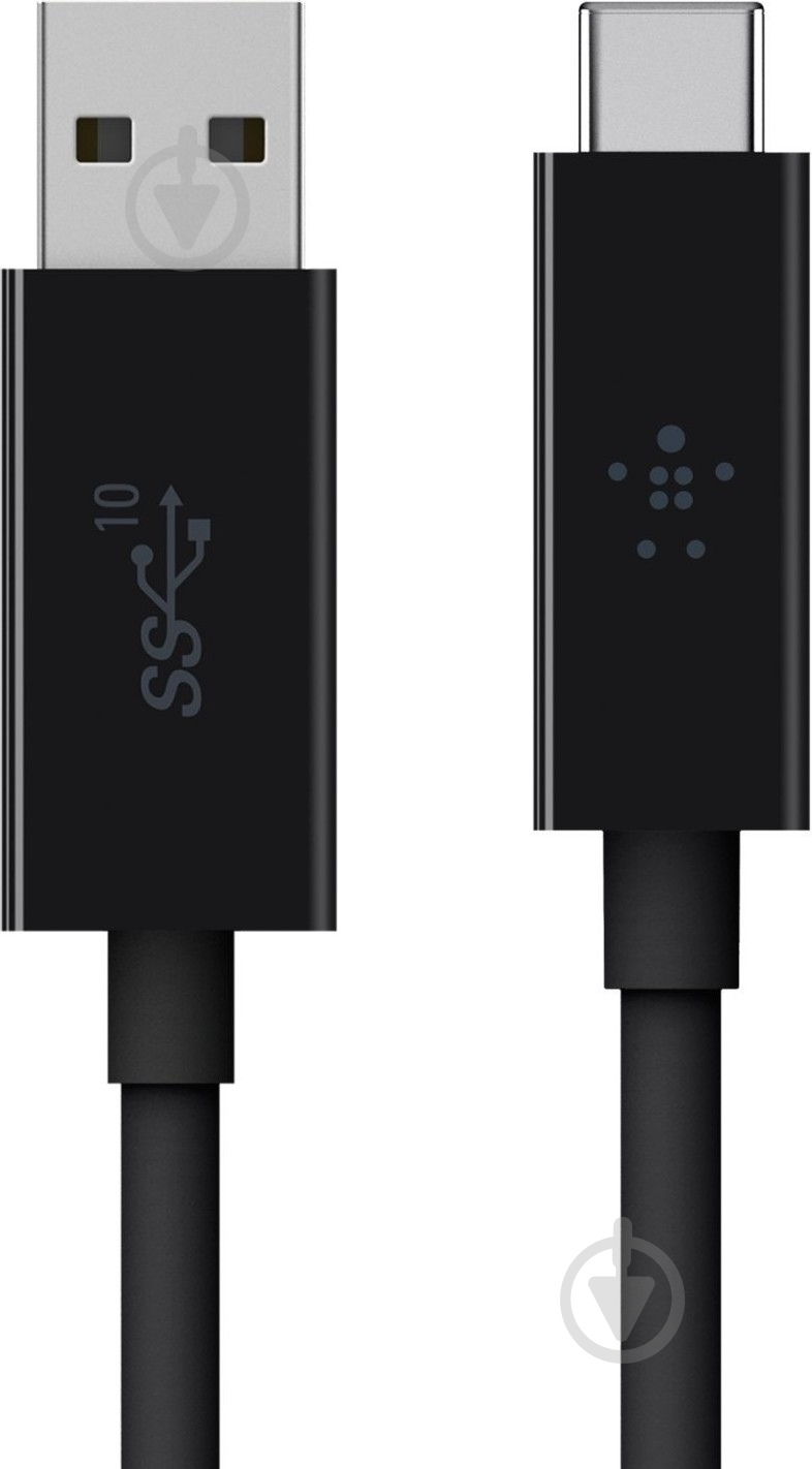 Кабель Belkin USB Type-C – USB 1 м чорний (F2CU029bt1M-BLK) - фото 1 Кабель Belkin USB Type-C – USB 1 м чорний (F2CU029bt1M-BLK) - фото 1