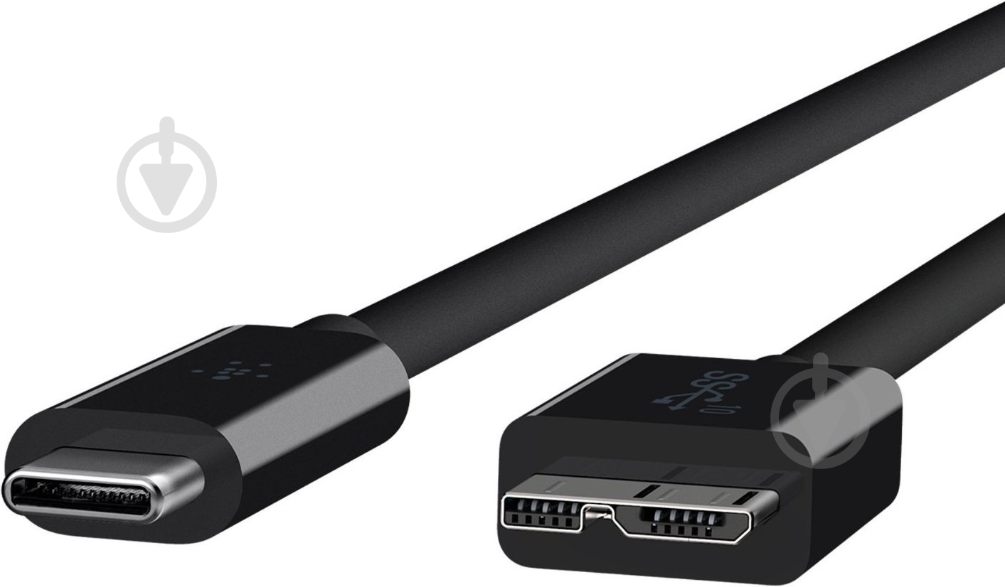 Кабель Belkin microUSB-B – USB-С 3.1 1 м черный (F2CU031bt1M-BLK) - фото 3 Кабель Belkin microUSB-B – USB-С 3.1 1 м черный (F2CU031bt1M-BLK) - фото 3