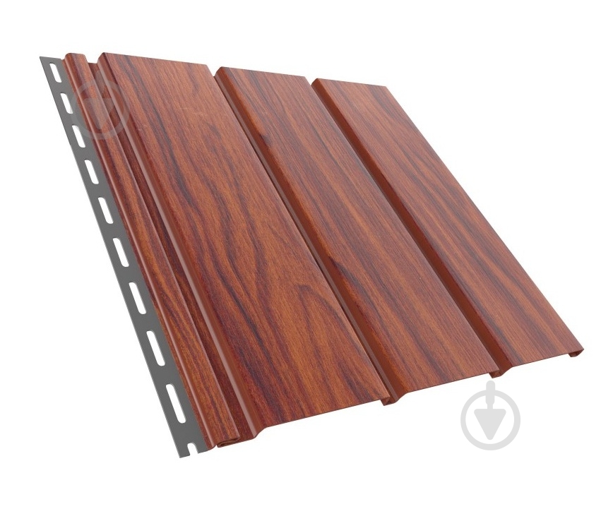 Панель-софіт Bryza 3x0,305 м горіх - фото 1