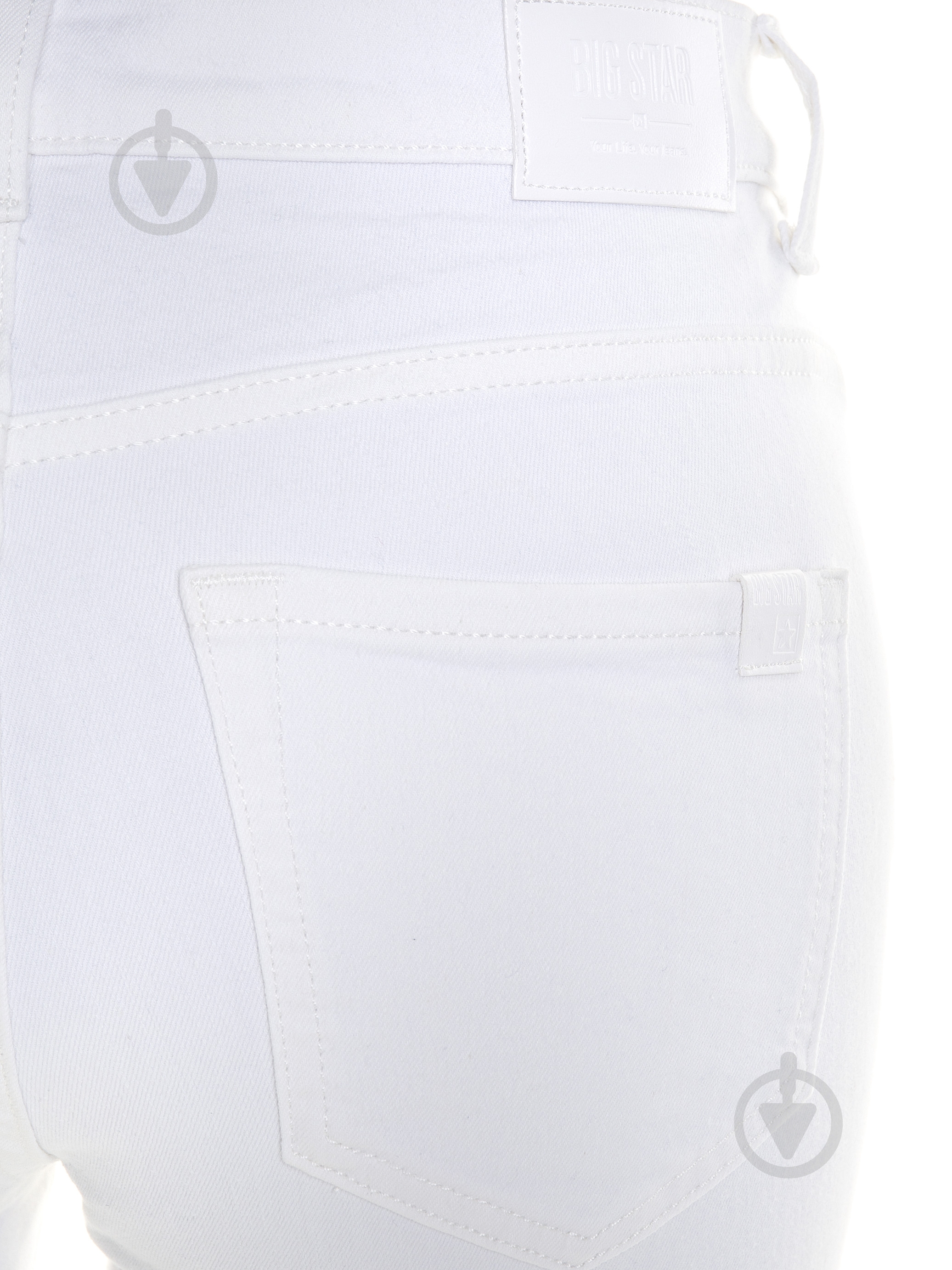 Джинсы Big Star ADELA 115490811 р. 31-32 белый - фото 3