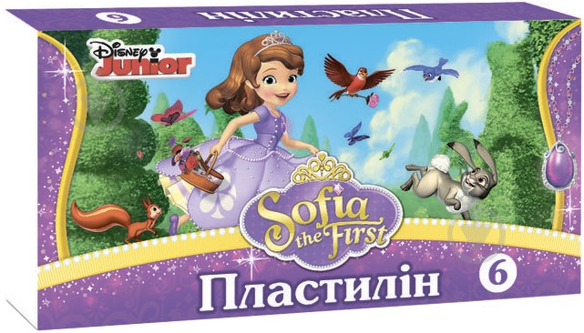 Пластилин Принцесса София 6 цветов Мицар+ - фото 1