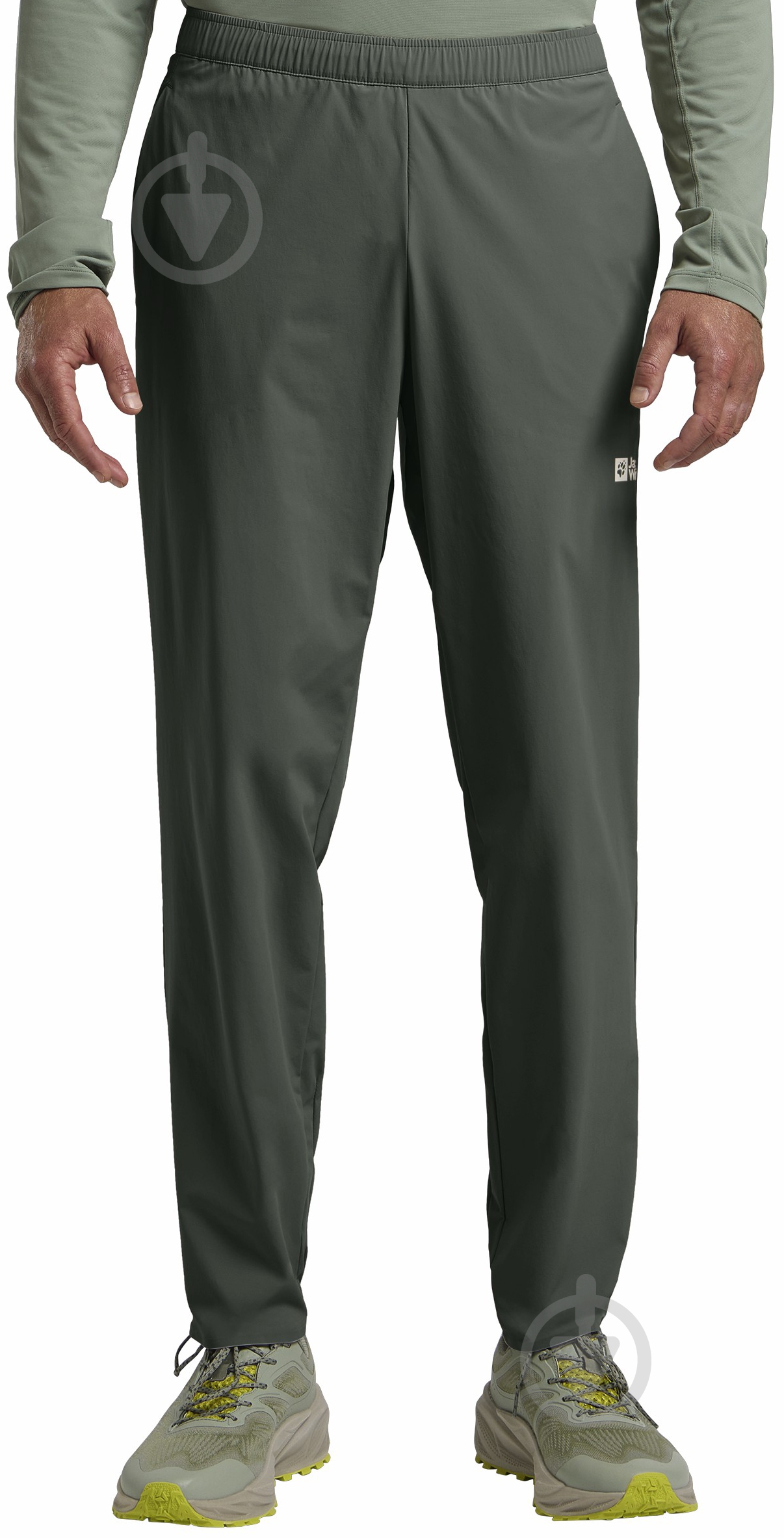 Штани Jack Wolfskin PRELIGHT SWIFT PANT M A63779_4136 р. XXL зелений - фото 1