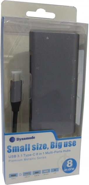 Переходник Dynamode USB3.1 Type-C to HDMI 3хUSB3.0 RJ45 USB Type-C Female SD серый (Dock-USB-TypeC-HDMI-USB3.0-RJ45) - фото 2 Переходник Dynamode USB3.1 Type-C to HDMI 3хUSB3.0 RJ45 USB Type-C Female SD серый (Dock-USB-TypeC-HDMI-USB3.0-RJ45) - фото 2