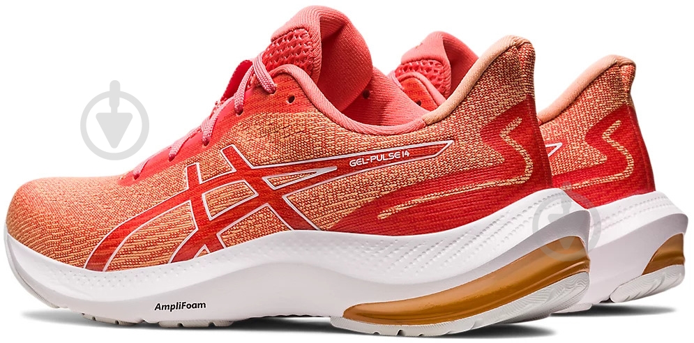 Кроссовки женские демисезонные Asics GEL-PULSE 14 1012B318-800 р.40 оранжевые - фото 5