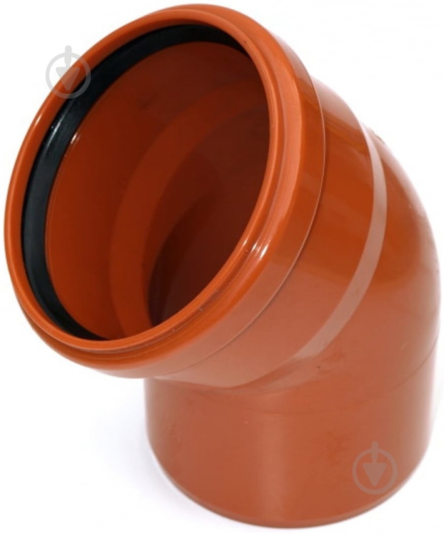 Колено ПВХ d160х30° Ostendorf - фото 1