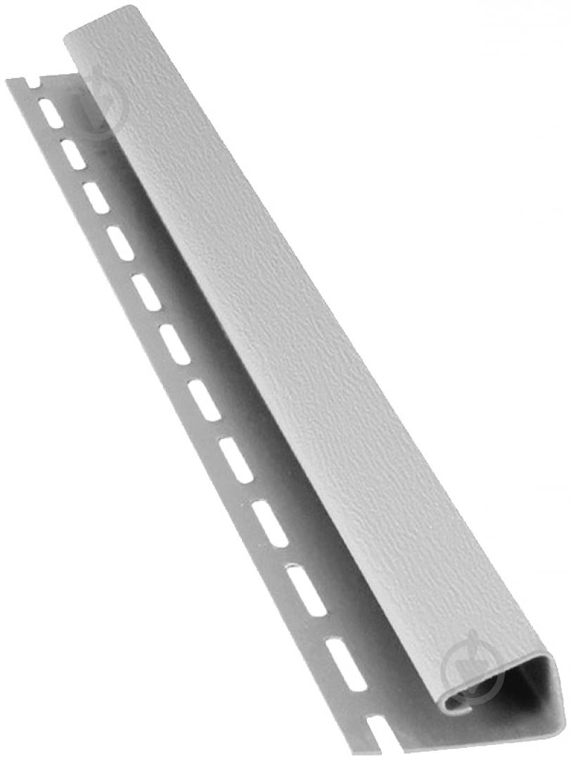 Профиль J-образный Bryza 3 м белый - фото 1