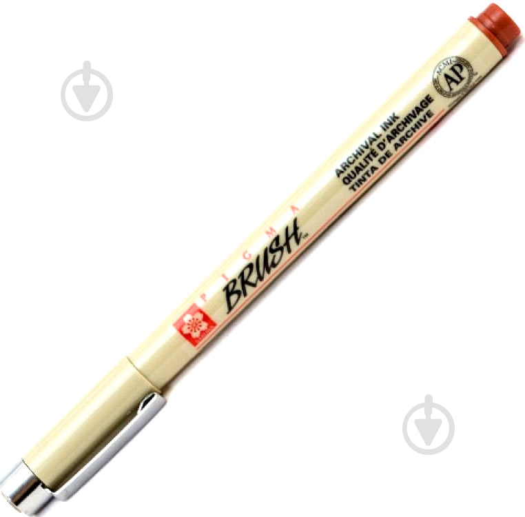 Линер-кисть PIGMA Brush Sakura сепия - фото 1 Линер-кисть PIGMA Brush Sakura сепия - фото 1