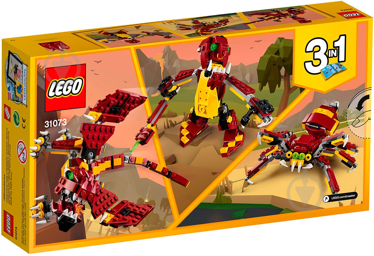 Конструктор LEGO Creator Мифические существа 31073 - фото 5