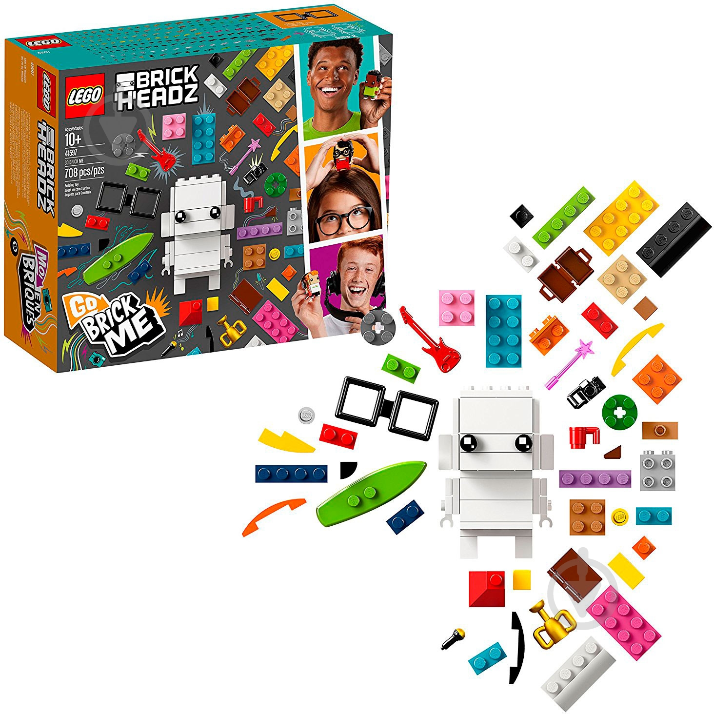 Конструктор LEGO BrickHeadz Собери меня 41597 - фото 2 Конструктор LEGO BrickHeadz Собери меня 41597 - фото 2