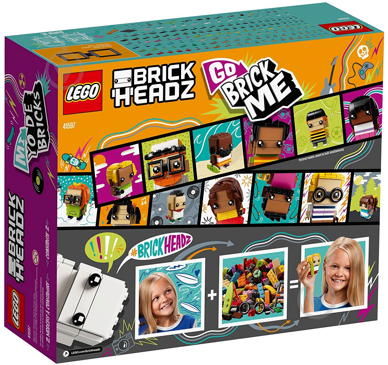 Конструктор LEGO BrickHeadz Собери меня 41597 - фото 1 Конструктор LEGO BrickHeadz Собери меня 41597 - фото 1