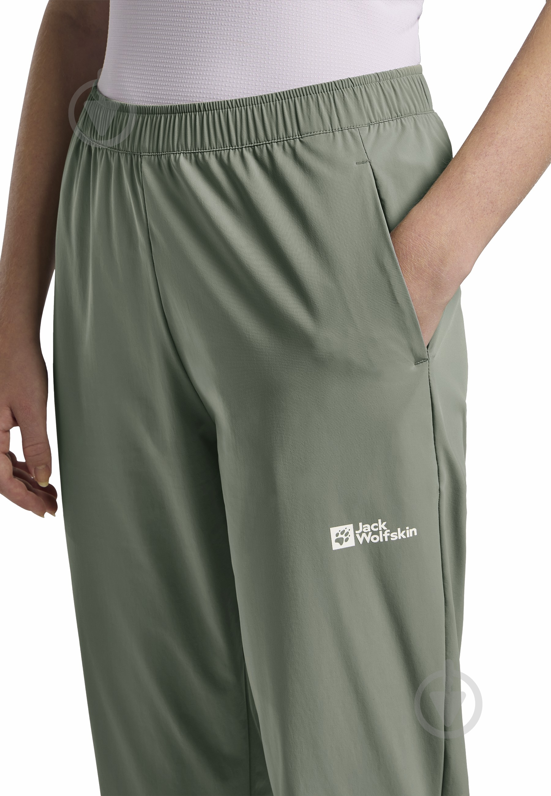 Штани Jack Wolfskin PRELIGHT SWIFT PANT W A63780_4136 р. M зелений - фото 3 Штани Jack Wolfskin PRELIGHT SWIFT PANT W A63780_4136 р. M зелений - фото 3