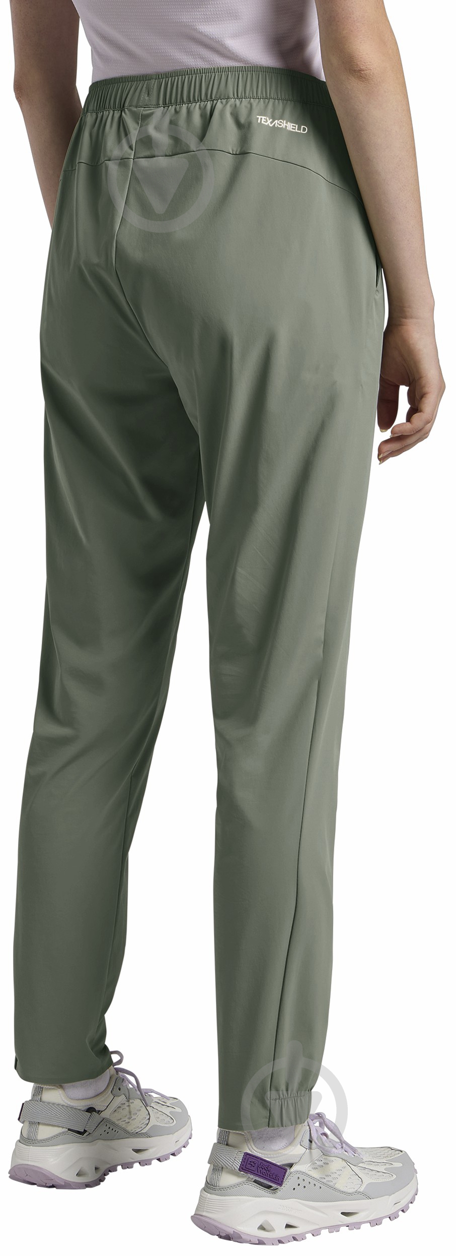 Штани Jack Wolfskin PRELIGHT SWIFT PANT W A63780_4136 р. L зелений - фото 2