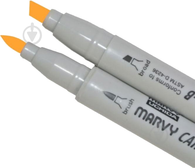 Маркер двусторонний Marvy 1900B-S 22191013T охра - фото 1