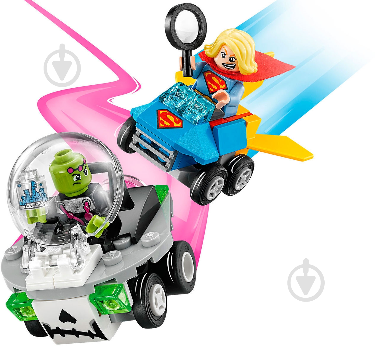 Конструктор LEGO Super Heroes Mighty Micros Супердевушка против Брейниака 76094 - фото 2