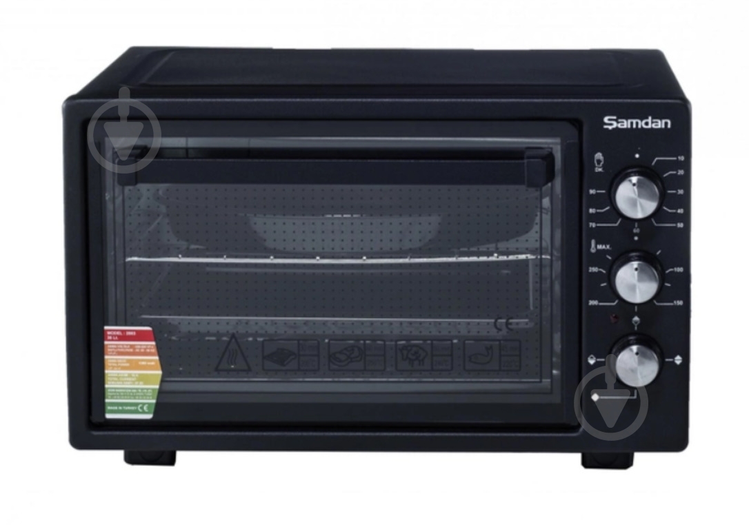 Електрична піч Samdan 2011 Black - фото 1