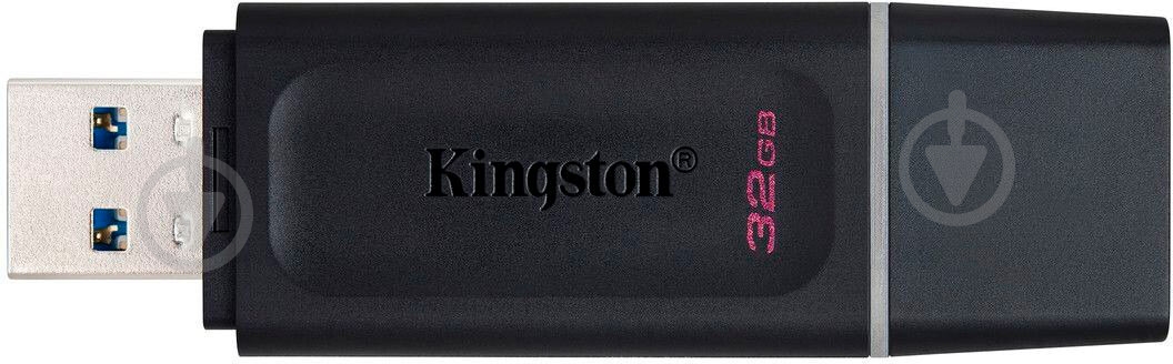 Флеш-память Kingston 32 ГБ USB 3.2 black (DTX/32GB) - фото 1