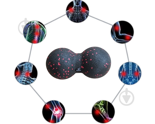 Масажний м'яч Stein подвійний LMI-1002 Duo / S - фото 6 Масажний м'яч Stein подвійний LMI-1002 Duo / S - фото 6