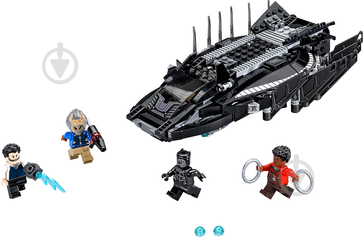 Конструктор LEGO Super Heroes Marvel Атака королевского истребителя 76100 - фото 2