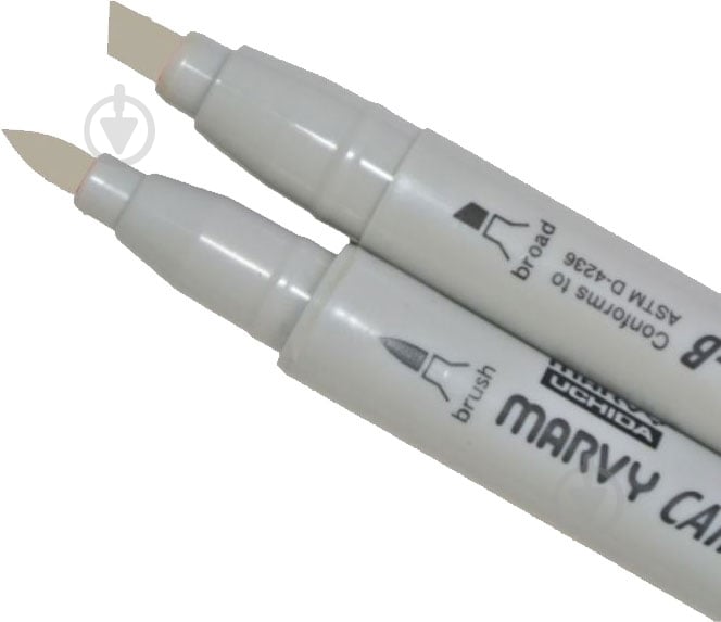 Маркер двусторонний Marvy 1900B-S 22191012T серый - фото 1