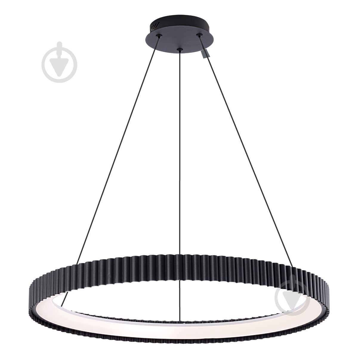 Люстра подвесная LIGHT SET ROMASHKA LED PL-R 50 Вт черный - фото 1