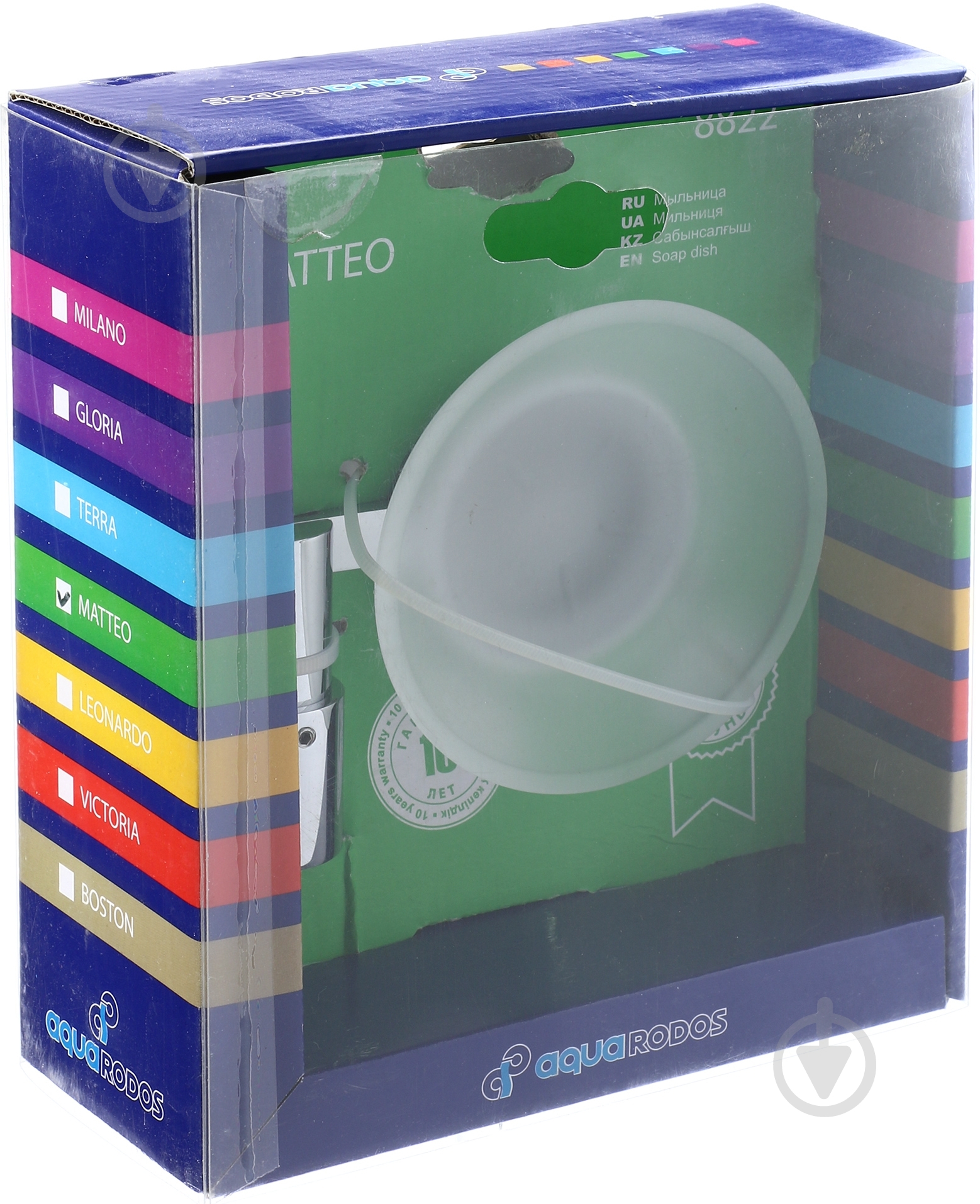 Мыльница Aqua Rodos Matteo 8822 - фото 2 Мыльница Aqua Rodos Matteo 8822 - фото 2